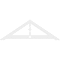 Ekena Millwork Pitch Artisan Architectural Grade PVC Gable Pediment, 72"W x 24"H x 1"P (8/12) GPP072X024X100ART - alternate 5